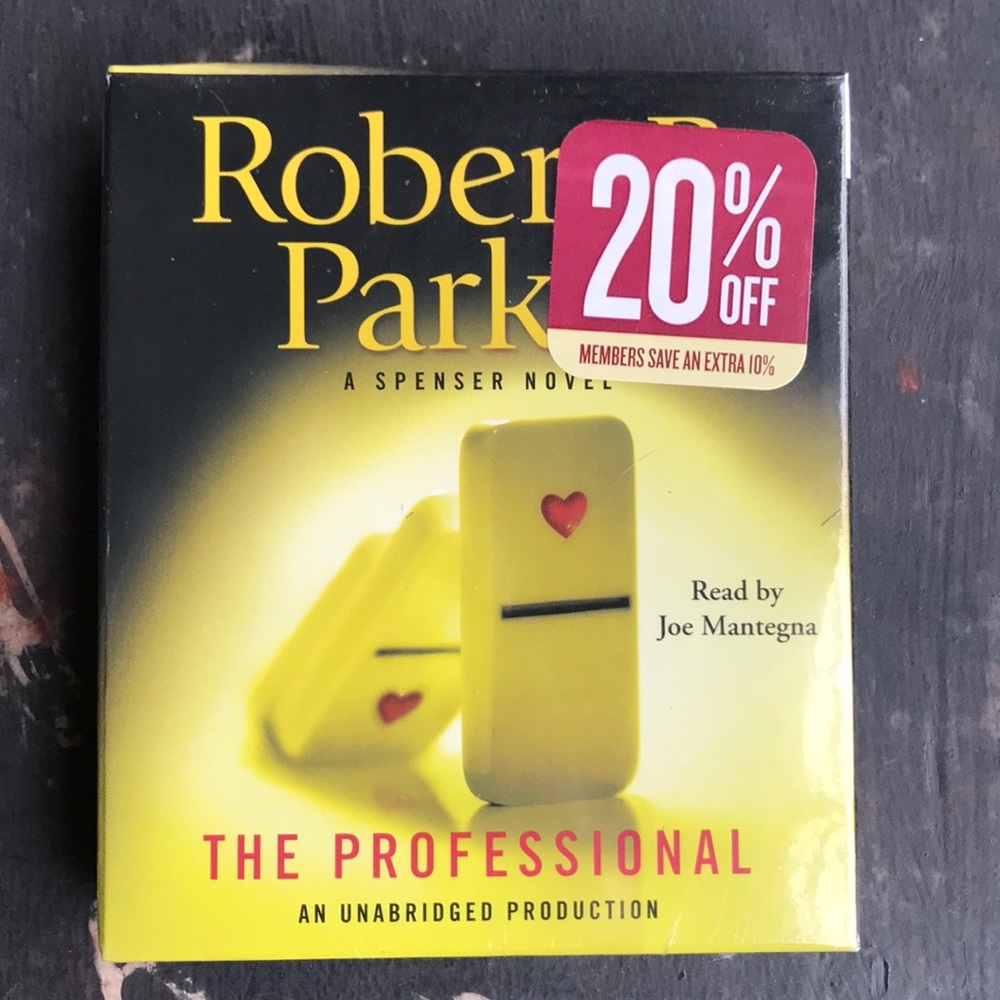Audio book, The Professional, by Robert B Parker